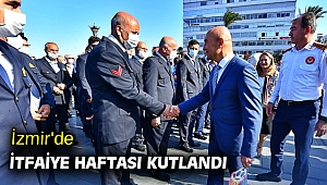 İzmir'de İtfaiye Haftası kutlandı
