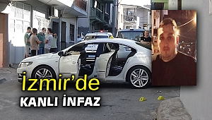 İzmir'de kanlı infaz