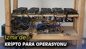  İzmir'de kripto para operasyonu