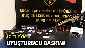 İzmir'de uyuşturucu baskını