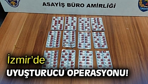 İzmir’de uyuşturucu operasyonu!