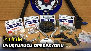 İzmir’de uyuşturucu operasyonu