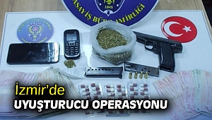 İzmir’de uyuşturucu operasyonu