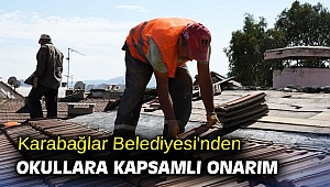 Karabağlar Belediyesi'nden okullara kapsamlı onarım