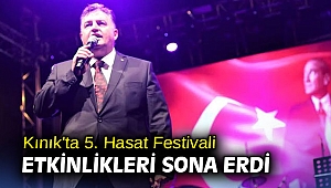 Kınık'ta 5. Hasat Festivali Etkinlikleri Sona Erdi