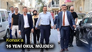  Konak'a 16 yeni okul müjdesi 