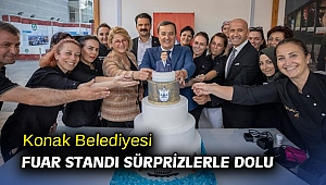 Konak Belediyesi Fuar standı sürprizlerle dolu