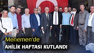 Menemen'de Ahilik Haftası kutlandı
