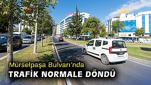 Mürselpaşa Bulvarı’nda trafik normale döndü