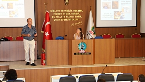 Ödemiş Belediyesi’nde stajyer öğrencilere iş sağlığı ve güvenliği eğitimi 