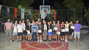 Ödemiş’te Sokak Basketbolu’nda final heyecanı 