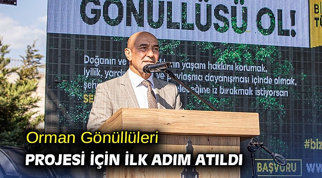 Orman Gönüllüleri projesi için ilk adım atıldı