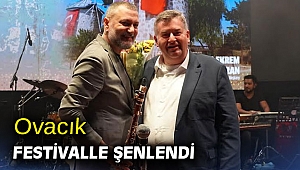 Ovacık festivalle şenlendi