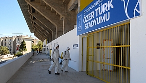 ÖZER TÜRK STADI KUŞADASISPOR'UN İLK 3. LİG MAÇINA HAZIR