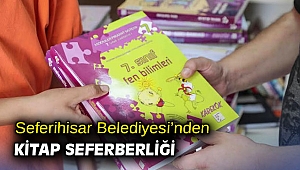 Seferihisar Belediyesi’nden kitap seferberliği