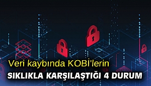 Veri kaybında KOBİ'lerin sıklıkla karşılaştığı 4 durum