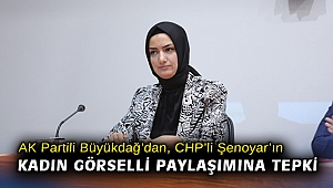 AK Partili Büyükdağ’dan, CHP’li Şenoyar’ın kadın görselli paylaşımına tepki