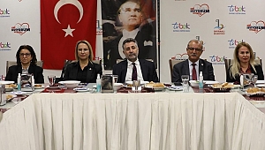 Başkan Sandal muhtarlarla bir araya geldi