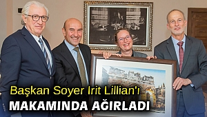 Başkan Soyer Irit Lillian'ı makamında ağırladı
