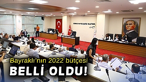 Bayraklı’nın 2022 bütçesi belli oldu!