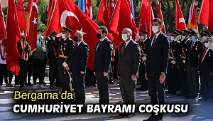 Bergama’da Cumhuriyet Bayramı coşkusu