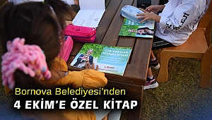 Bornova Belediyesi’nden 4 Ekim’e özel kitap