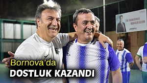 Bornova’da dostluk kazandı