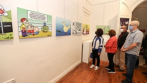 Buca Belediyesi’nden karikatür sergisi