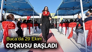 Buca’da 29 Ekim coşkusu başladı