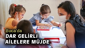Buca’da dar gelirli ailelere müjde