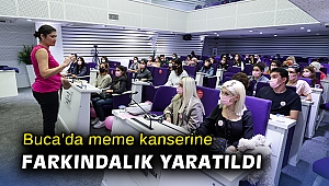 Buca’da meme kanserine farkındalık yaratıldı