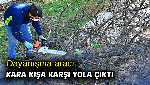 Dayanışma aracı kara kışa karşı yola çıktı