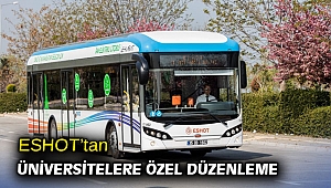 ESHOT’tan üniversitelere özel düzenleme