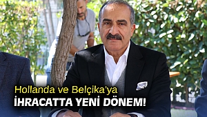 Hollanda ve Belçika'ya ihracatta yeni dönem!