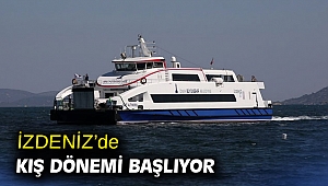 İZDENİZ'de kış dönemi başlıyor