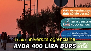 İzmir Büyükşehir Belediyesi 5 bin üniversite öğrencisini destekleyecek