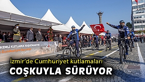İzmir’de Cumhuriyet kutlamaları coşkuyla sürüyor