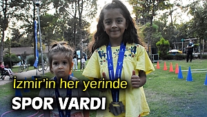 İzmir’in her yerinde spor vardı