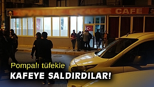 Kafeye ateş açan saldırganı bekçiler etkisiz hale getirdi