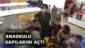 Karaburun’da anaokulu kapılarını açtı