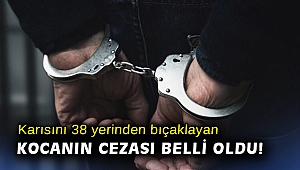 Karısını 38 yerinden bıçaklayan kocanın cezası belli oldu!