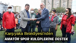 Karşıyaka Belediyesi’nden amatör spor kulüplerine destek