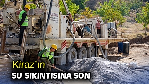 Kiraz’ın su sıkıntısına son