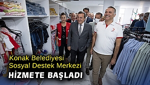 Konak Belediyesi Sosyal Destek Merkezi hizmete başladı
