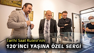 Tarihi Saat Kulesi’nin 120’inci yaşına özel sergi