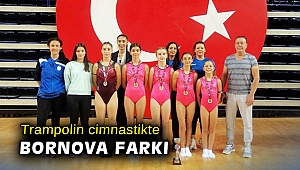 Trampolin cimnastikte Bornova farkı