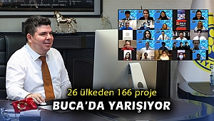 26 ülkeden 166 proje Buca’da yarışıyor
