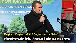 Başkan Koştu; 