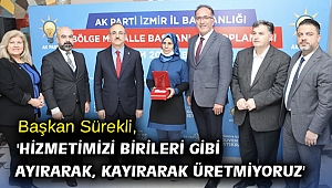 Başkan Sürekli, 'Hizmetimizi birileri gibi ayırarak, kayırarak üretmiyoruz'