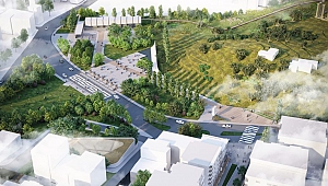 Bayraklı yeni kent meydanına kavuşuyor